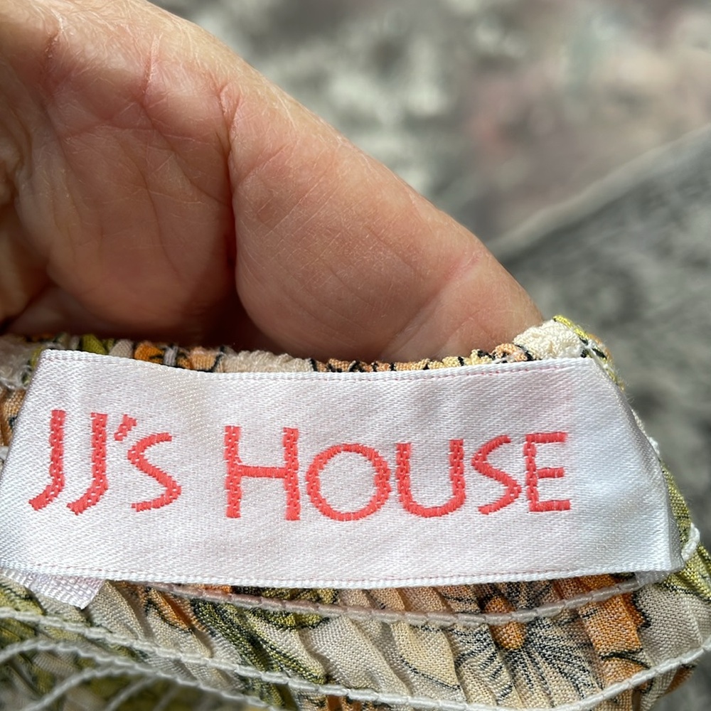 JJ’s house crochet top floral ruffled maxi dress - Picture 6 of 8